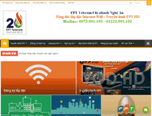 Tablet Screenshot of fptnghean.com
